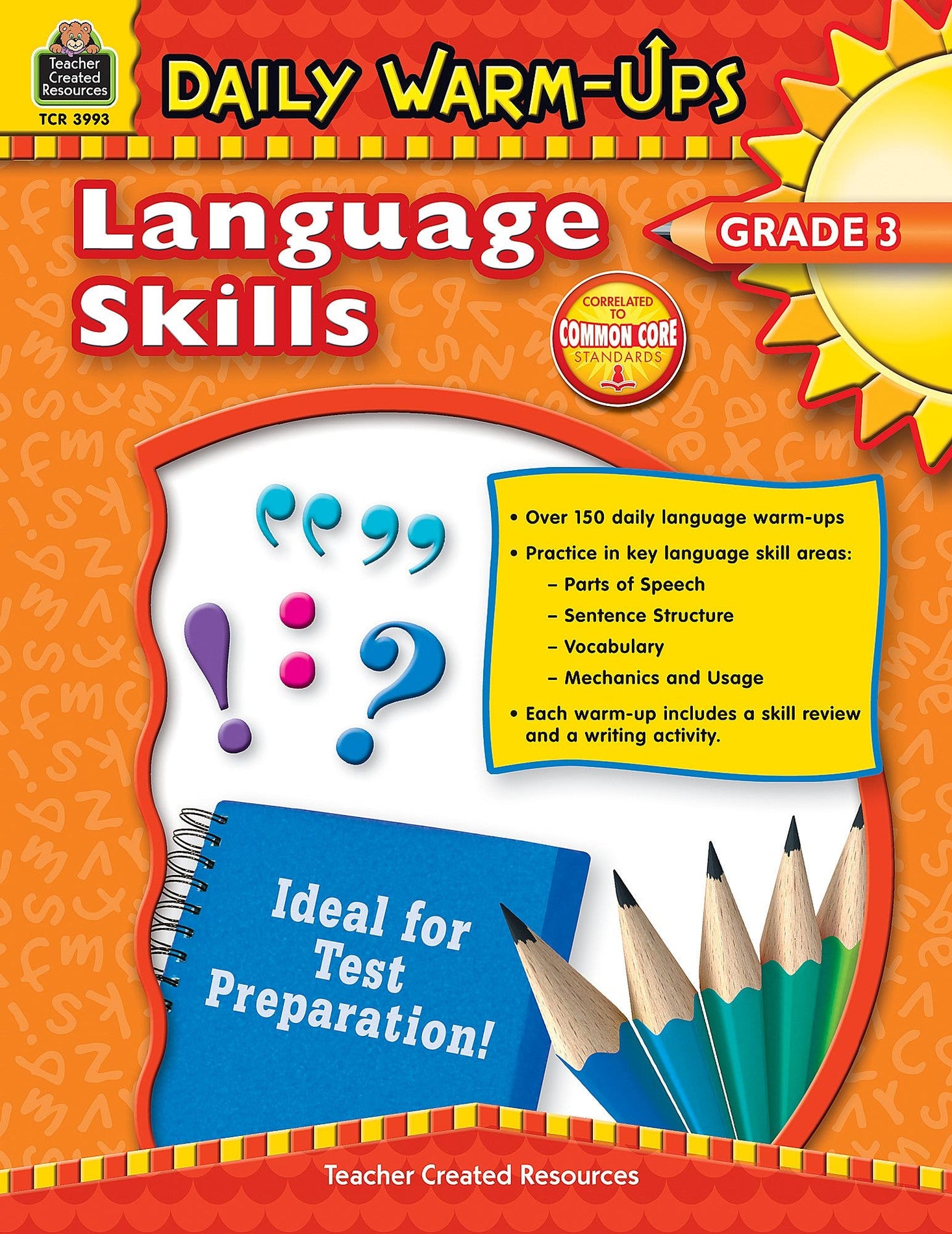 Daily Warm-Ups: Language Skills Grade 3 Ebook