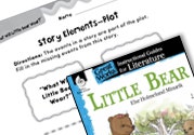 Little Bear Studying the Story Elements Ebook