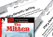 The Mitten Studying the Story Elements Ebook