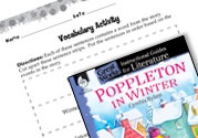 Poppleton in Winter Vocabulary Activities Ebook