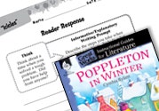 Poppleton in Winter Reader Response Writing Prompts Ebook