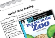 Put Me in the Zoo Close Reading and Text-Dependent Questions