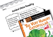 The Very Hungry Caterpillar Close Reading and Text-Dependent