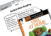 Owl at Home Close Reading and Text-Dependent Questions Ebook