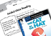 The Cat in the Hat Close Reading and Text-Dependent Question