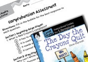 The Day the Crayons Quit Comprehension Assessment Ebook