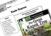 The Great Kapok Tree Reader Response Writing Prompts Ebook