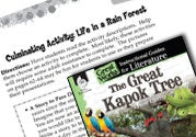 The Great Kapok Tree Post-Reading Activities Ebook