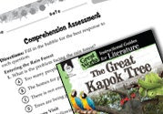 The Great Kapok Tree Comprehension Assessment Ebook