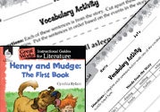 Henry and Mudge: The First Book Vocabulary Activities Ebook