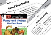 Henry and Mudge: The First Book Close Reading and Text-Depen