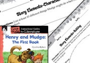Henry and Mudge: The First Book Studying the Story Elements