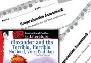 Alexander and the Terrible Horrible: Comprehension Assessmen