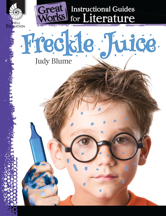 An Instructional Guide for Literature: Freckle Juice Ebook