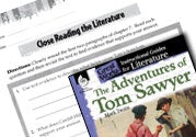 The Adventures of Tom Sawyer Close Reading and Text-Dependen