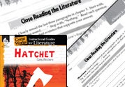 Hatchet Close Reading and Text-Dependent Questions Ebook