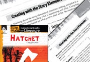 Hatchet Studying the Story Elements Ebook