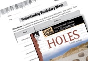 Holes Vocabulary Activities Ebook