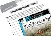 Tuck Everlasting Vocabulary Activities Ebook