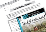 Tuck Everlasting Close Reading and Text-Dependent Questions