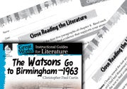 The Watsons Go to Birmingham--1963 Close Reading and Text-De