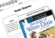 Because of Winn-Dixie Reader Response Writing Prompts Ebook