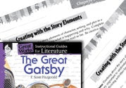 The Great Gatsby Studying the Story Elements Ebook