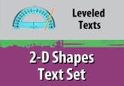 Master Math: 2-D Shapes (Regular and Irregular) Text Set Ebo