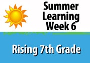 Summer Learning Bundle for Rising Seventh Graders Ebook