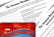 American History Word Researches Ebook