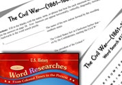 American History Word Researches Ebook