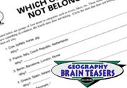 Critical-Thinking Activities Geography Ebook