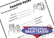 Famous Groups and Pairs Critical-Thinking Activities Ebook