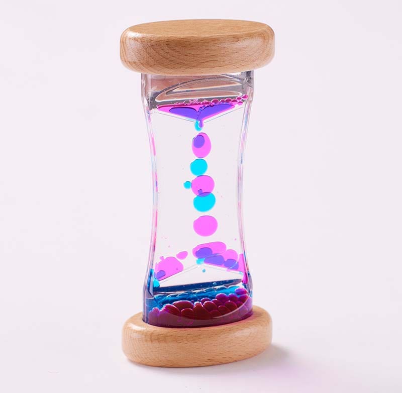 Wooden Sensory Liquid Cylinders 4pk