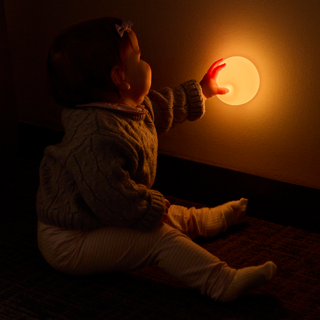 Tap & Glow Luminous Silicone Wall Lights 6 pk