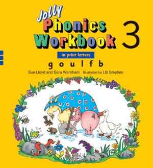 Jolly Phonics Workbook 3 In Print Letters