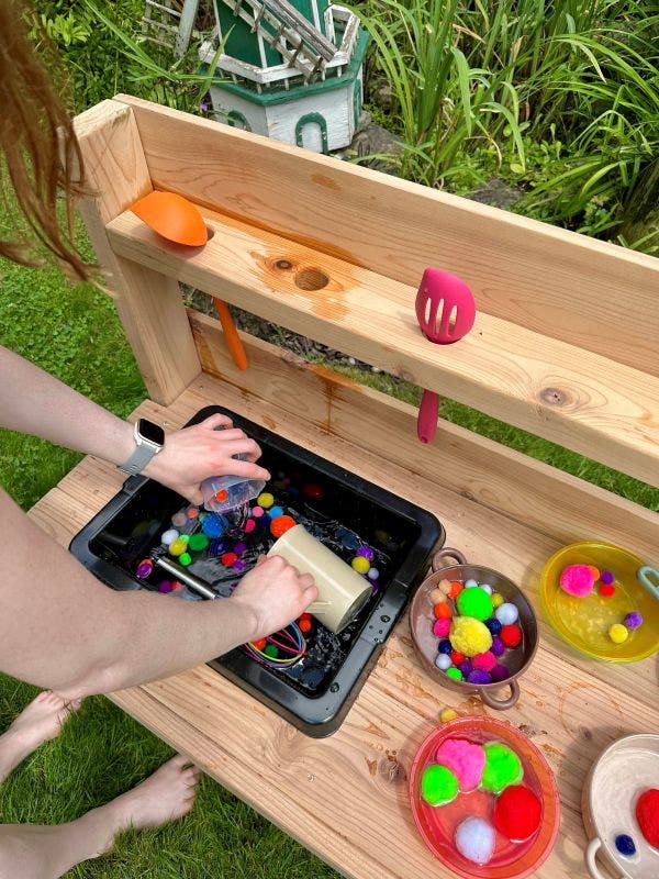 Messy Play Mud Kitchen by Naturally Inspired Play