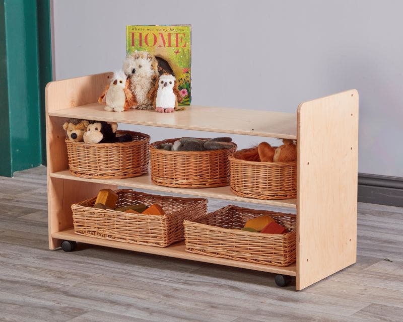 Mobile Rookie Range Open Shelf 39.37inL x 23.43inH