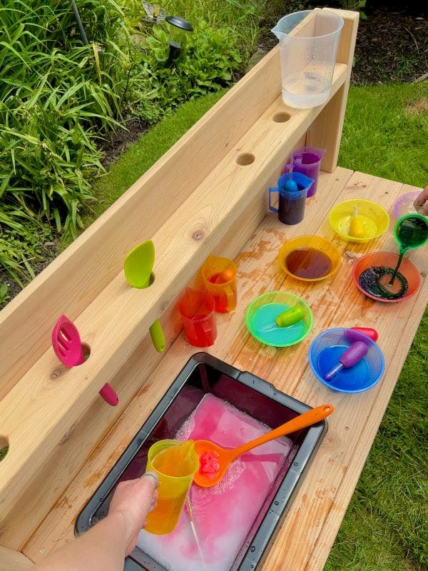 Messy Play Mud Kitchen by Naturally Inspired Play