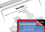 Test Prep Level 4: Power Baker Comprehension and Critical Th