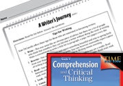 Test Prep Level 4: A Writers Journey Comprehension and Criti
