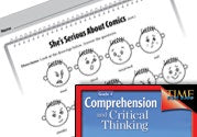 Test Prep Level 4: Serious about Comics Comprehension and Cr
