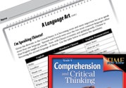 Test Prep Level 6: A Language Art Comprehension and Critical