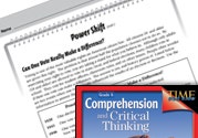 Test Prep Level 6: Power Shift Comprehension and Critical Th