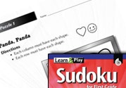 Grade 1 Easy Sudoku Puzzles 1-5 Ebook