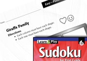 Grade 1 Easy Sudoku Puzzles 6-10 Ebook