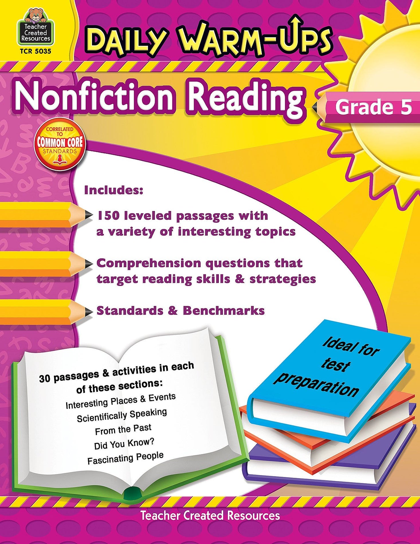 Daily Warm-Ups: Non Fiction Reading Grd 5 Ebook