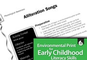 Environmental Print & Phonological Awareness Ebook