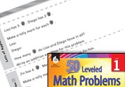 Operations in Base Ten Leveled Problem: Adding and