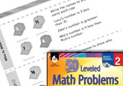 Operations and Algebraic Thinking Leveled Problems: Use Clue